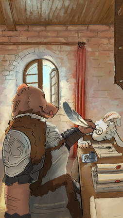 NeveN, Maelbjorn fanart NeveN, Maelbjorn fanart